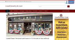 Desktop Screenshot of lowellpawn.com