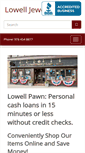 Mobile Screenshot of lowellpawn.com